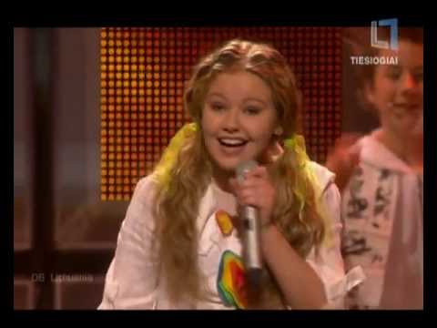 Paulina Skrabytė - Debesys (Lithuania) - Junior Eurovision Song Contest 2011 Yerevan