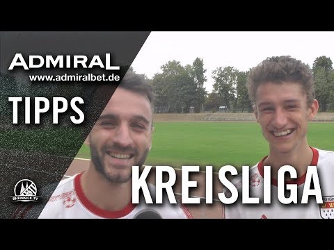 ADMIRAL-Tipps mit Marius Kreiser und Carl Müller (beide 1. FSV Köln 1899) - 2. Spieltag