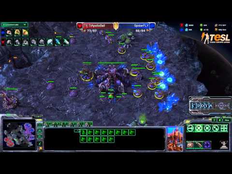 Fly (Z) vs Ball (T) - TESL Season Two Elemination Round - StarCraft 2 - G3