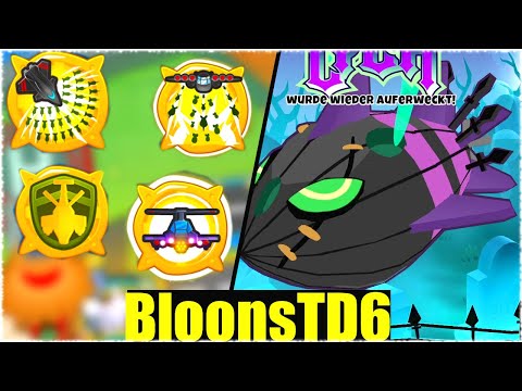 NUR LUFTAFFEN VS BOSS! - Bloons TD6 [Deutsch/German]