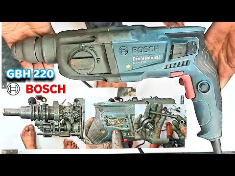 Bosch GHB 220  720W  Hammer Drill Machine Repair , Details video