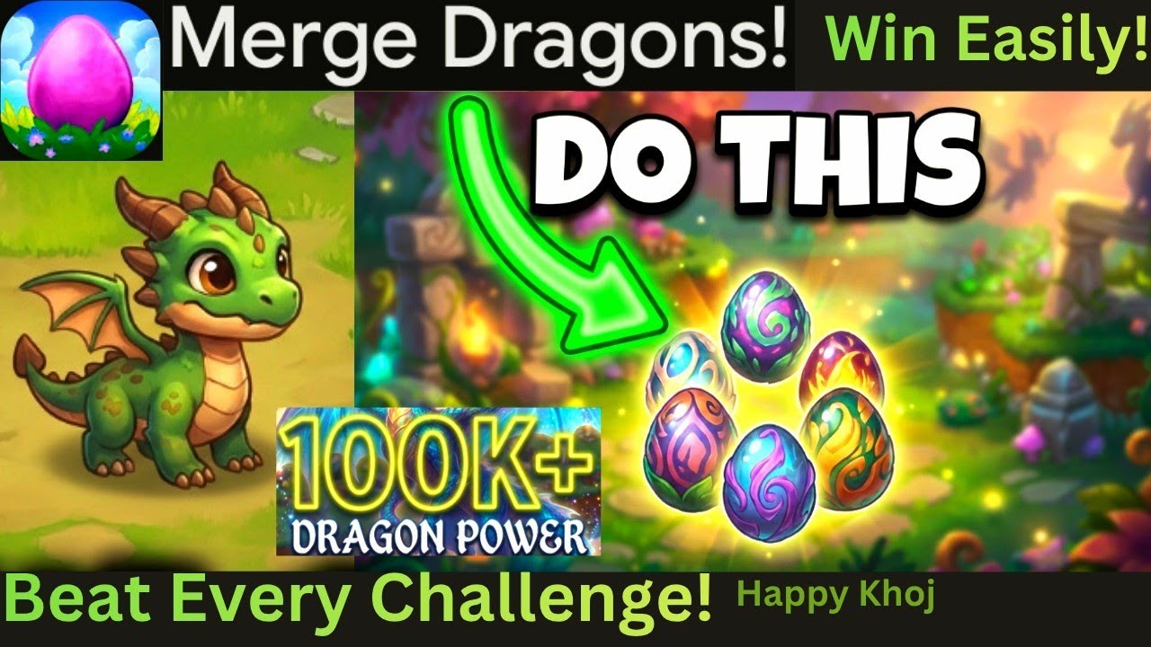 Merge Dragons! Gameplay: Best Tips to Level Up Fast & Beat Challenge Levels (Android/iOS)