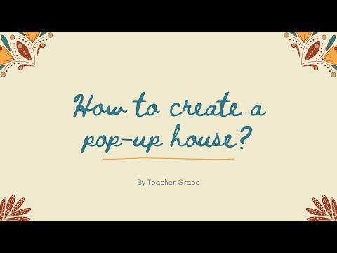 English Year 2 | Unit 6: The Old House | Pop up House