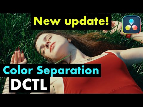 Color Separation DCTL for DaVinci Resolve (v1.3 Update)