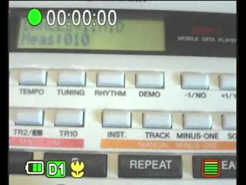 ヤマハ MDP-5 モバイルデータプレーヤー XG GS音源 YAMAHA MDP-5 中古品 税込販売価格 ￥8,640- XG音源を搭載しSMF