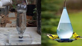 How to make a bird water feeder  Helpful for birds