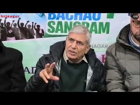 Congress Launches MGNREGA Bachao Sangram; MLA Bandipora Nizam Din Bhat Pitc...