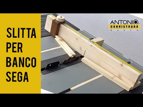 Tagli facili e precisi con questa mini slitta per banco sega