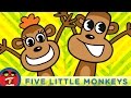 Five Little Monkeys Fredbot Nursery Rhymes Lucy The Dinosaur