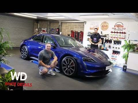Shadowing "MK Auto Detailing" in Dorset on a new Porsche Taycan - Me to You 2