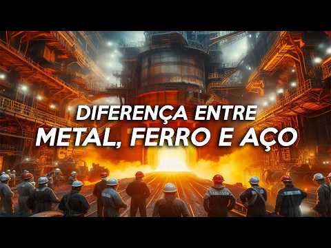 Metal, ferro ou aço? Descubra a diferença!