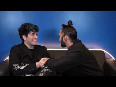 Gjon's tears - meeting Conchita Wurst - nov 2022