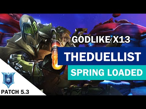 TheDuellist VII Paladins Competitive (Diamond) SPRING LOADED - Godlike X13