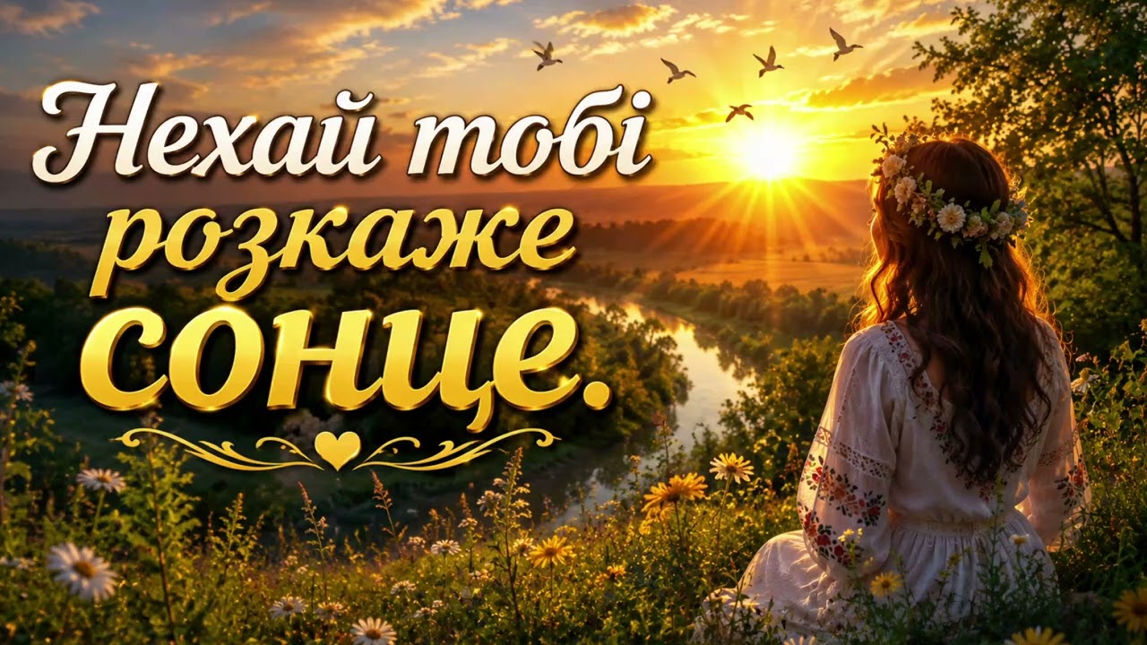 Нехай тобі розкаже сонце — нова українська пісня для душі