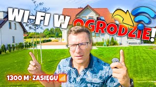1300 M² ZASIĘGU WIFI! 🔥 JAK TO ZROBIŁEM? JAK ROZSZERZYĆ WIFI NA OGRÓD?