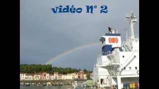 preview picture of video 'cargos et porte conteneurs  de Port-Vendres vidéo N°2'