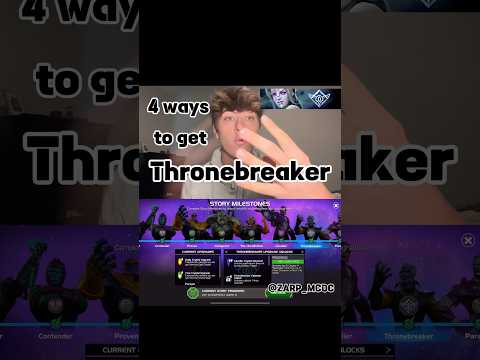 4 STEPS TO GET TO THRONEBREAKER #mcoc #marvel #contestofchampions #marvelcontestofchampions