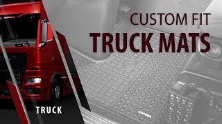 Gumové autokoberce pro Mercedes Actros MP2 no tunnel / Mercedes Actros MP3 no tunnel