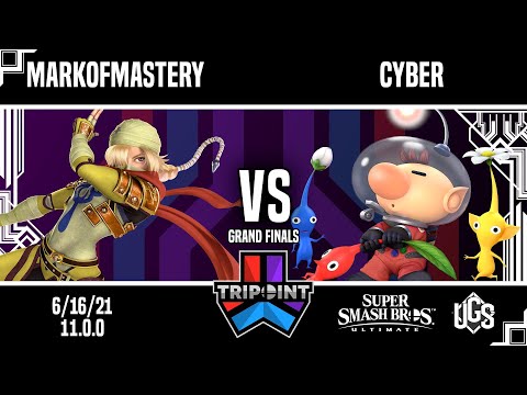 Tripoint Smash Test - Grand Finals - MarkofMastery(Sheik) Vs. Cyber(Olimar)
