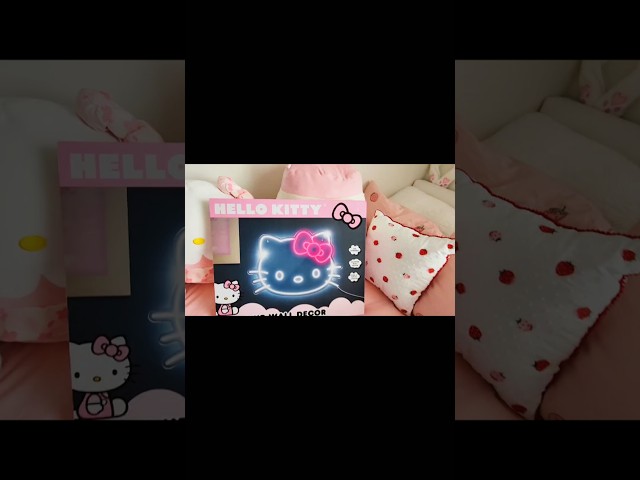Vídeo relacionado con Hello Kitty Sanrio Luces Led Habitacion Kawaii Guirnalda Luces Decorativa 10 Figuras Funciona con Pilas 2 Modos para Dormitorio Fiesta Regalos Anime