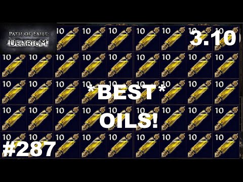 The *BEST* Oils To Annoint Blighted Maps in 3.10 Delirium League - 287