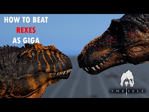How you can Kill Rex as a Giga - The Isle