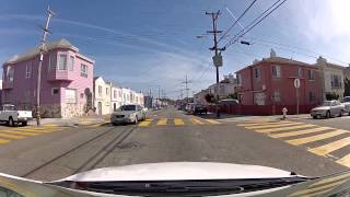 preview picture of video 'Driving in Daly City  (San Francisco, CA)'