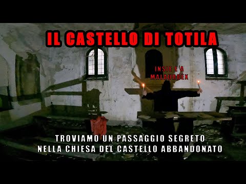 TROVIAMO UN PASSAGGIO SEGRETO NEL CASTELLO ABBANDONATO - URBEX ITALIA