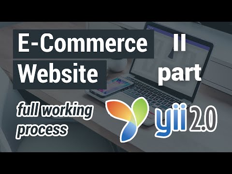 Yii2 E commerce website Full Working Process | Part 2