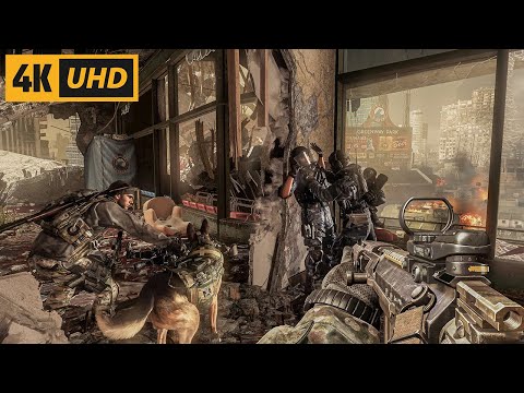 US Army Rescue Operation | Ajax Ghost | Call of Duty Ghosts [4K60FPS UHD] Gameplay
