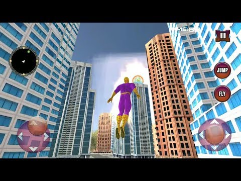Super Flying Spider Hero Grand City Rescue Mission Best Game, Gameplay