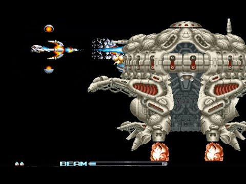 R-Type II (Arcade) All Bosses, Hardest, No Damage