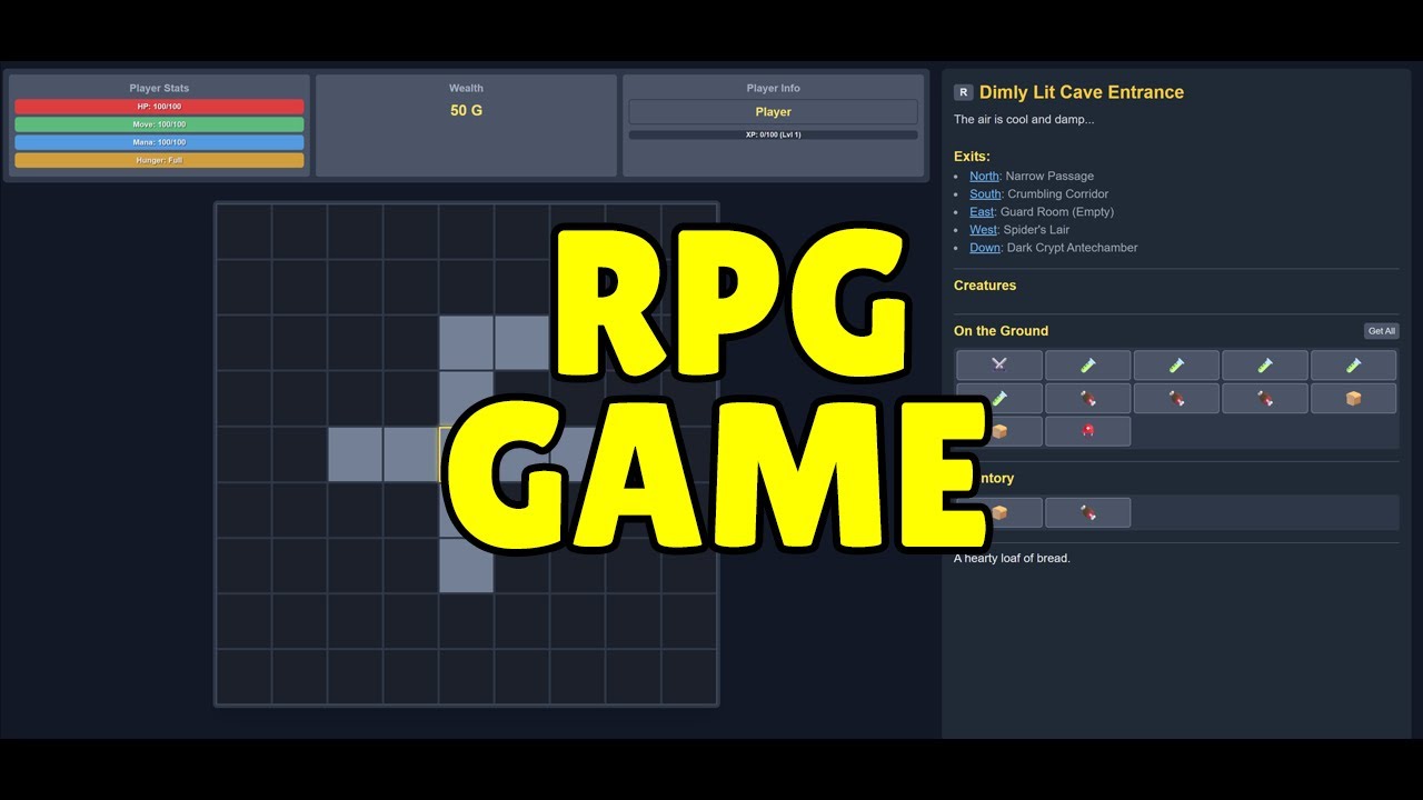 Building a simple RPG with AI (Gemini 2.5 pro) - YouTube