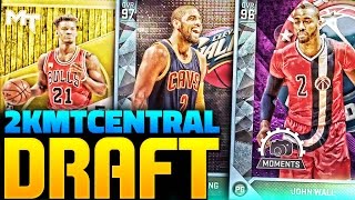 GOING FOR THE 92 DRAFT! | 2KMTCENTRAL DRAFT CHALLENGE