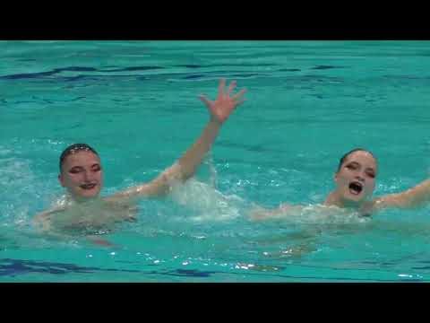 2025 Artistic Swimming Duet Free Senior 8