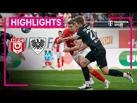 Hallescher FC - SC Preußen Münster | Highlights 3. Liga | MAGENTA SPORT