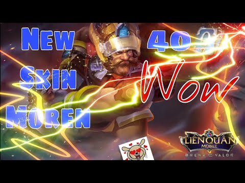 [AoV] NEW SKIN MOREN FIRE MAN | MOREN LÍNH CỨU HỎA CHỈ 40 QUÂN HUY |Arena of Valor | 傳說對決 |RoV |