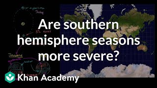 Are Southern Hemisphere Seasons More Severe?