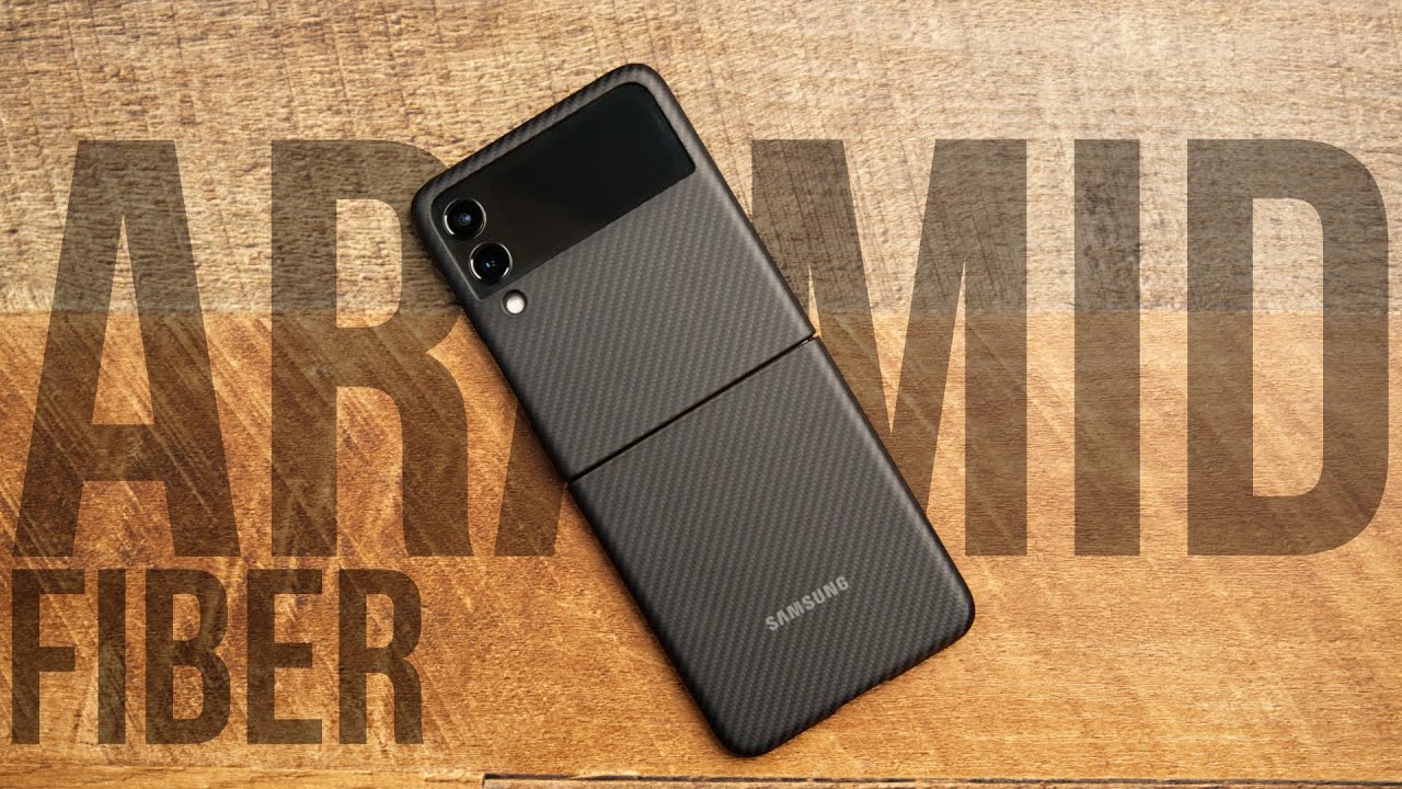 Samsung Galaxy Z Flip 3 Aramid Fiber Case Review, FAVORITE CASE!