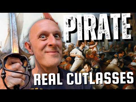 What were REAL PIRATE CUTLASS swords like?