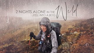 A Brutal Weather Solo Mountain Adventure • 2 Nights Alone in the Wild in February