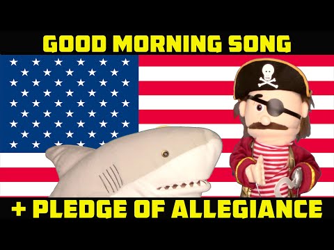 Wednesday Pledge of Allegiance and Good Morning Song for Kids