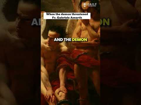 When the demon threatened Fr Gabriele Amorth, here's Fr. Amorth's reply