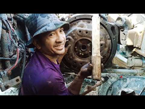 how to install clutch lining.