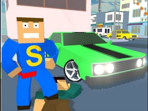 Car Craft Blocky City Racer Video