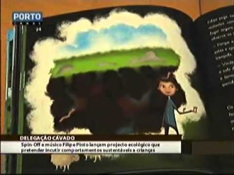 Reportagem Porto Canal -   Apresentação em Braga "O Planeta Limpo do Filipe Pinto"