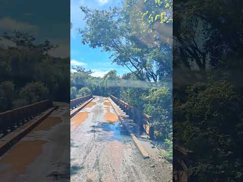 Rio piquiri em campina do Simão Paraná.