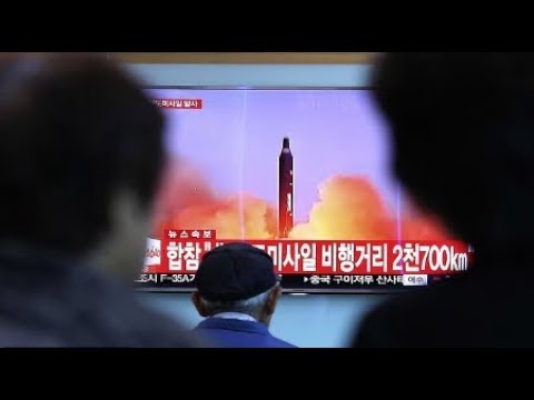 BREAKING North Korea fires Nuclear Capable Ballistic missile @ Japan wants WAR USA August 2017 Video