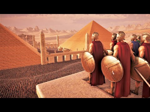 CAN 300.000 SPARTANS STOP 800.000 ROMAN INVASION - Ultimate Epic Battle Simulator 2