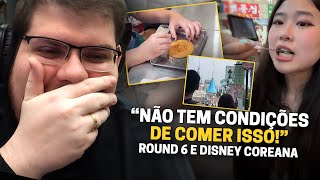 CASIMIRO REAGE: COMENDO POLVO VIVO? UM DIA COM PRISCILA JU | Cortes do Casimito